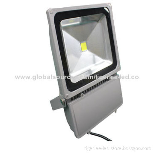 LED floodlight, 100w with 85-265V AC voltages, CE, RoHS approvals
